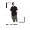 KNIT POLO SHIRT